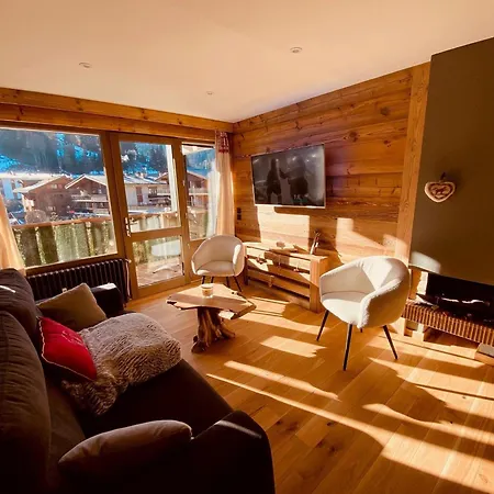 Renove 3* Au Coeur De Avec Balcon Et Parking - Fr-1-459-203 La Clusaz